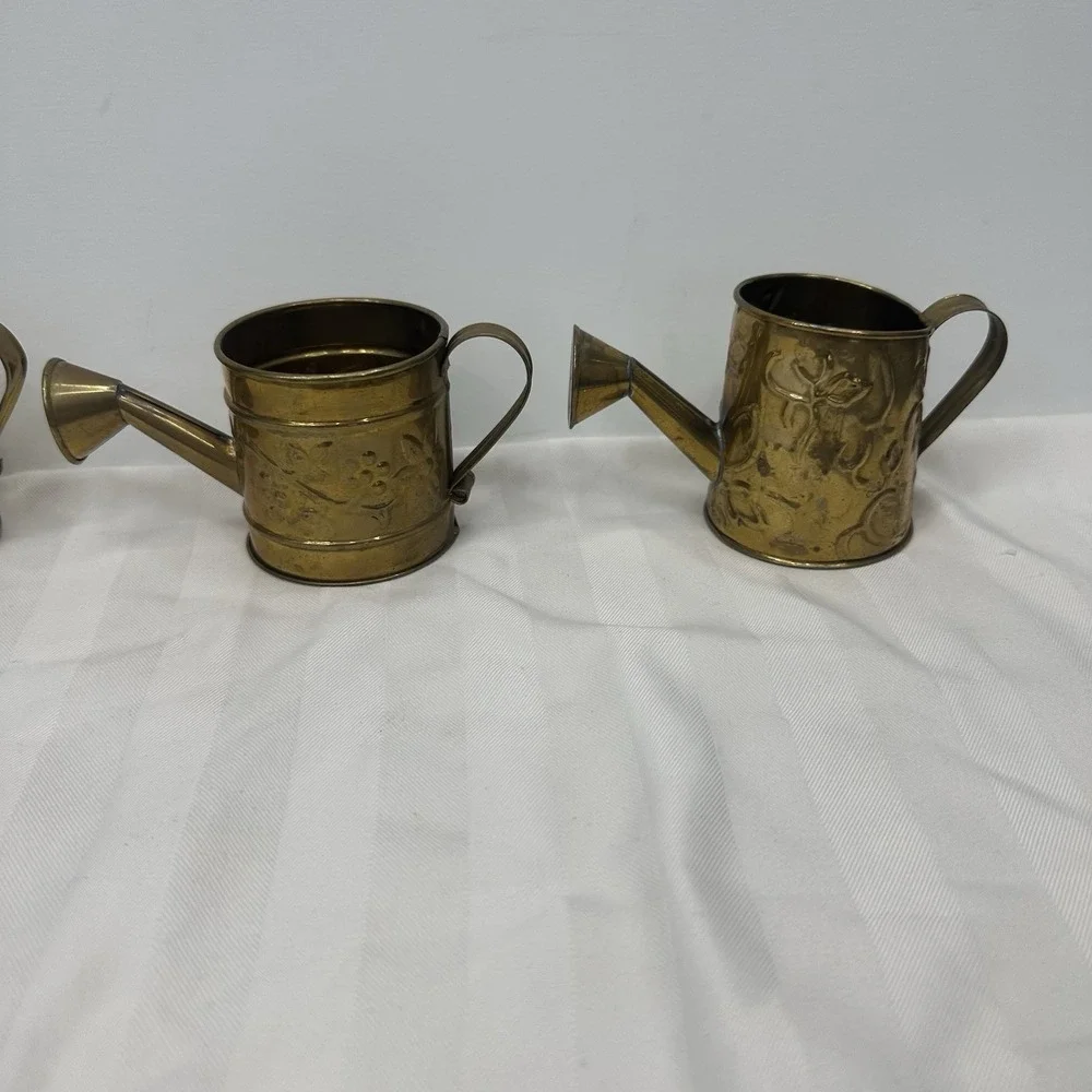 Lot 9‎ Vintage Hosley Brass 2.5